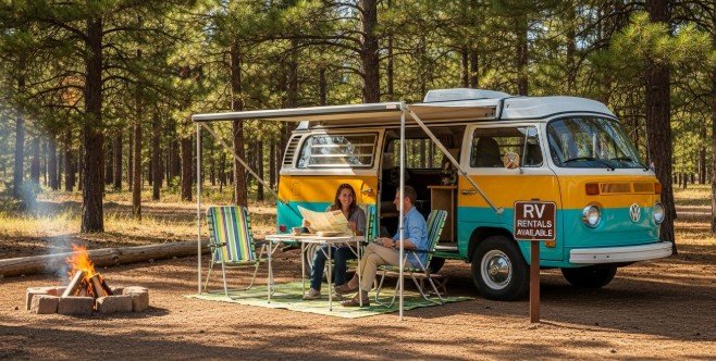 can you rent an RV at a campground