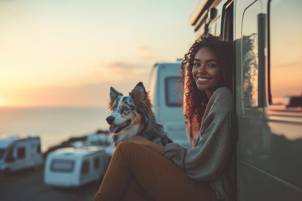 Pet-Friendly RV Camping How to Travel With Dogs at a Waterfront Resort